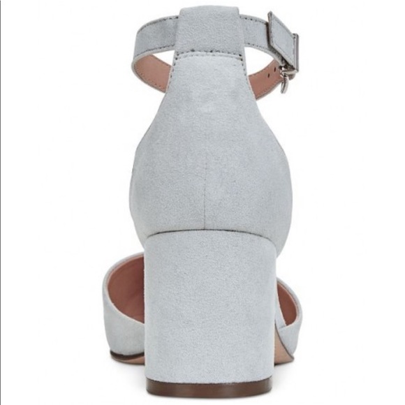 Ash Blue Ankle Strap Block Heel Mary Jane Pump - Picture 8 of 8